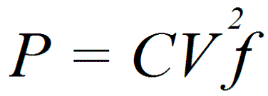 P=CV2f