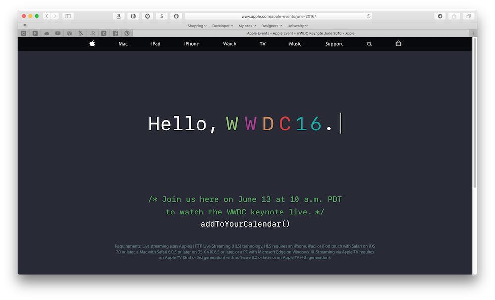 WWDC