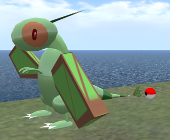 Flygon in SecondLife