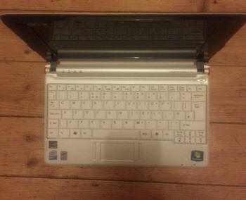 Acer Aspire from top