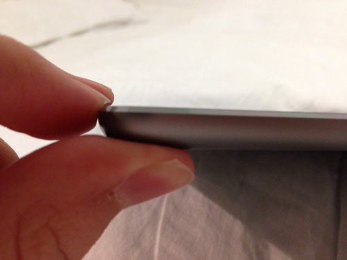 iPad Air side profile