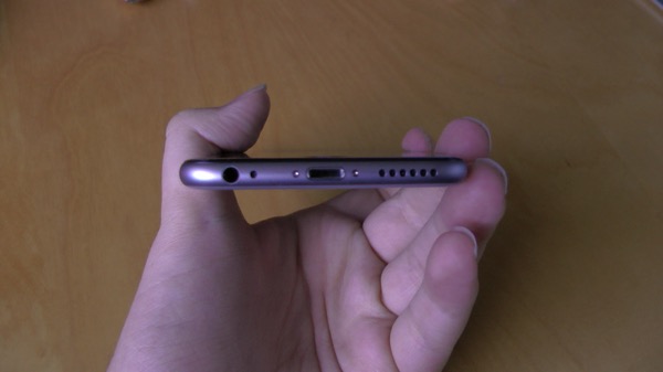 The headphone jack is still at the bottom of the iPhone 6